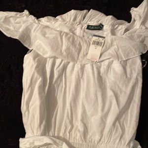 white ralph lauren dress